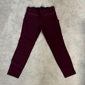 Women's Burgundy Pants